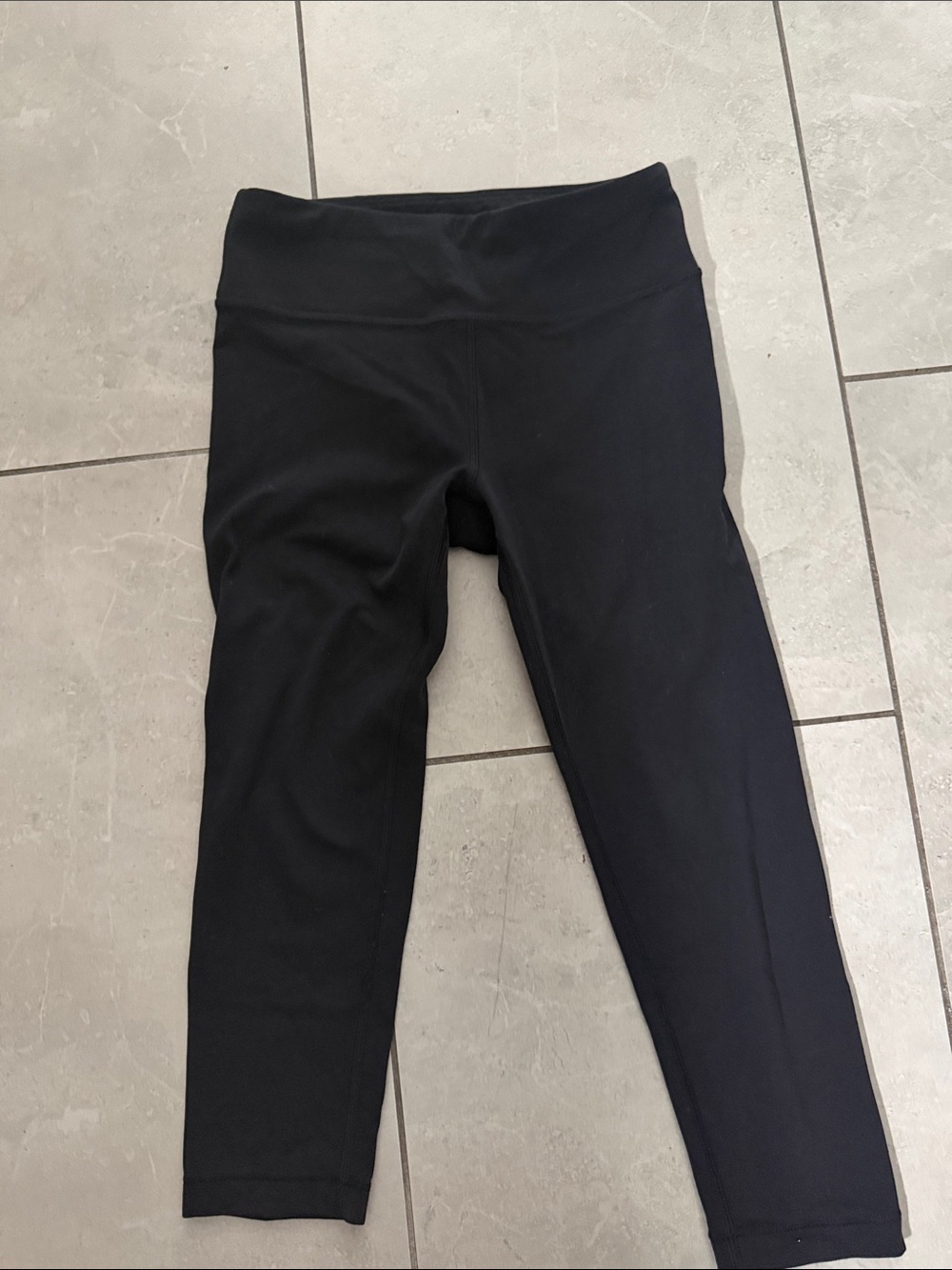 Athleta Kids Black Active Leggings - Stretch High-Rise